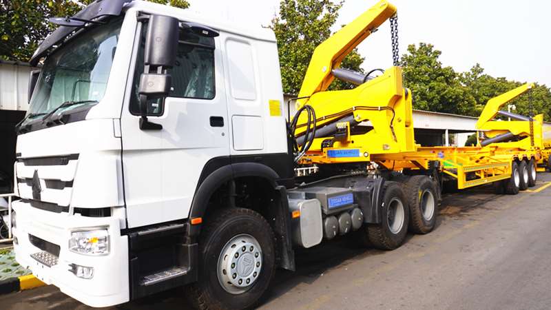 40ft Side Loader Container Trailer 