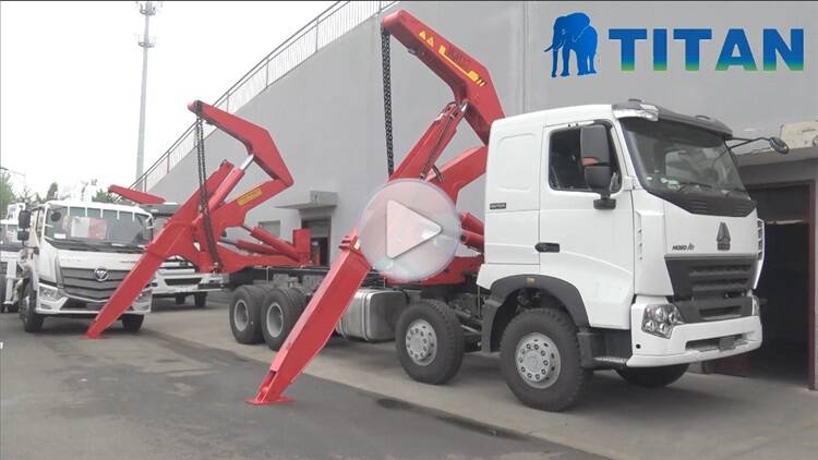 Side Loader Container Trailer for Sale