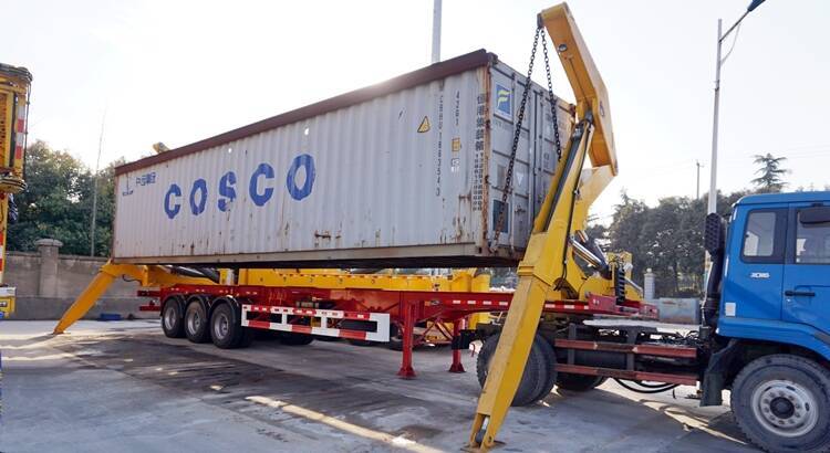 Container Side Loader Trailer for Sale