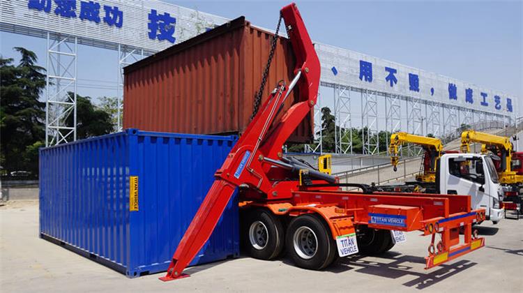 Side Loader Container Trailer Manufacturer