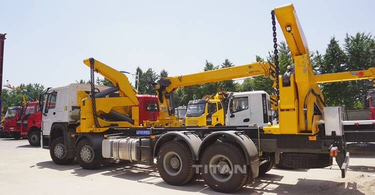 37t side lifter truck trailer