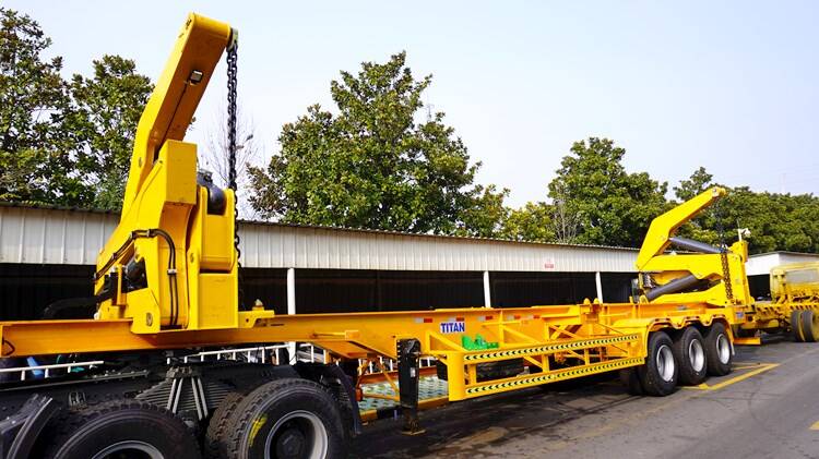 37/40/45 ton Side Loader Container Trailer