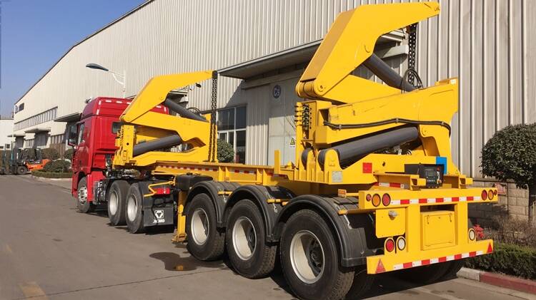 20Ft Container Sideloader Trailer In Papua New Guinea