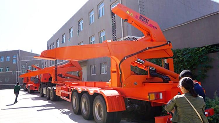 Side Loader Container Trailer Manufacturer