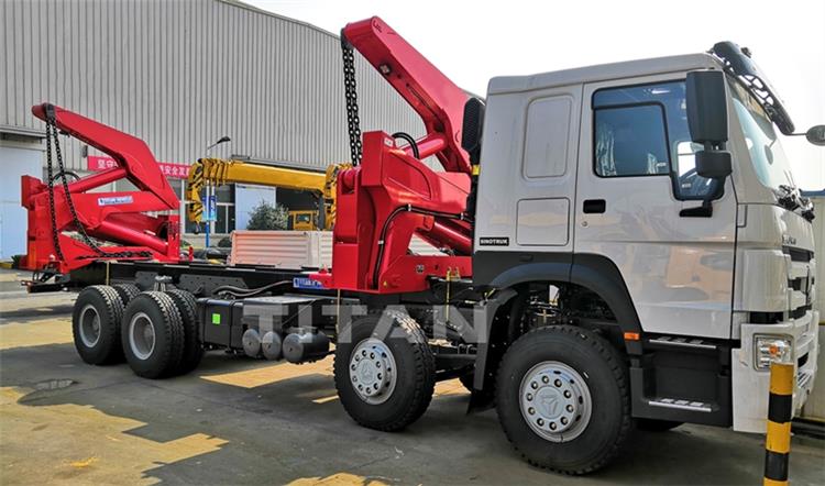 Container Side Loader Truck