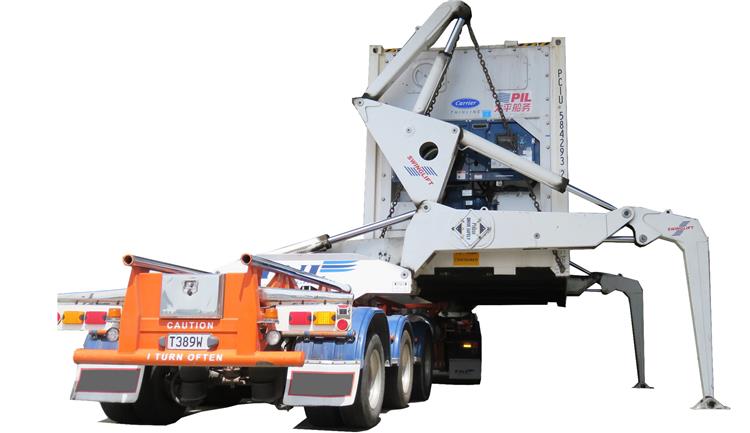 Swing Side Loader Trailer for Sale in Barbados