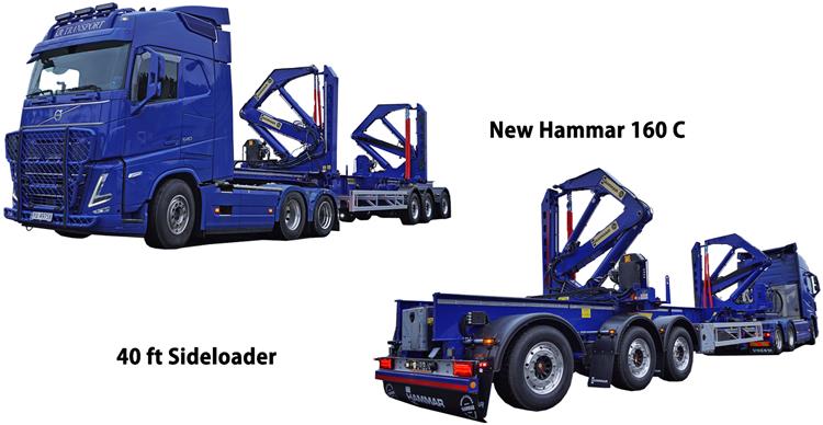 2025 New Hammar 160 C Side Loader Trailer for Sale In Timor-Leste