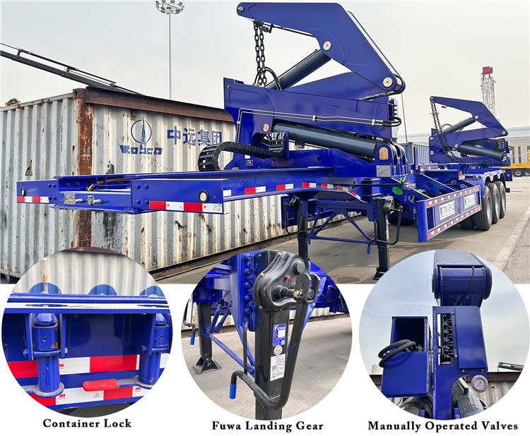 40ft Container Side Loader Trailer for Sale Price In Guyana