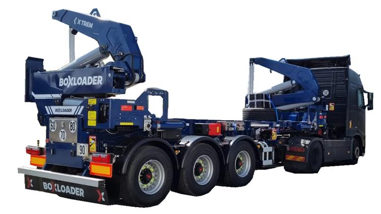 Boxloader 40ft Container Side Loader Trailer for Sale In Ivory Coast