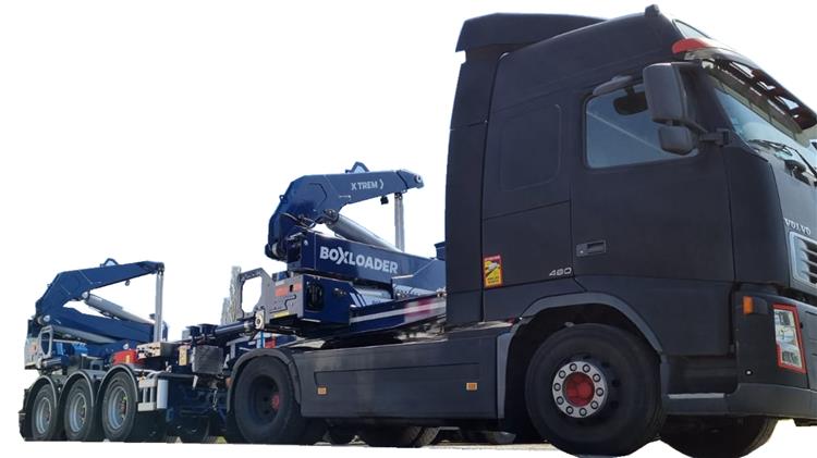 Boxloader 40ft Container Side Loader Trailer for Sale In Ivory Coast