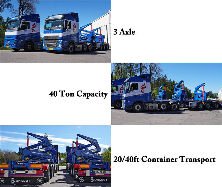 Hammar 40ft Side Loader Trailer for Sale In Papua New Guinea