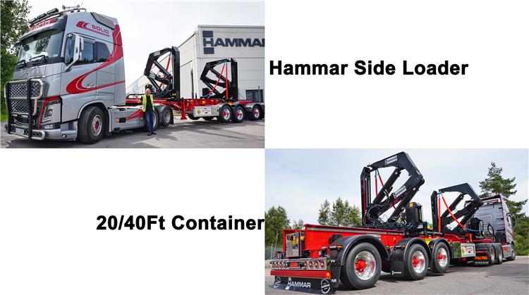Hammar 160C Sideloader Trailer for Sale In Guyana
