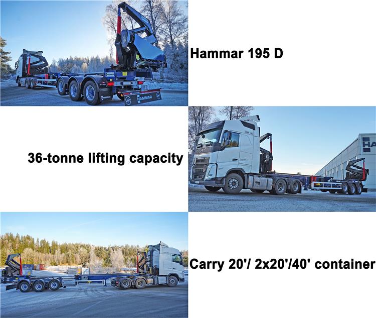 Hammar 195 D Side Lifters Trailer for Sale In Guyana