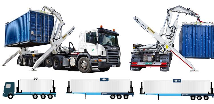 Hammar 160 Container Side Loader for Sale In Guyana