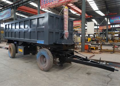 New TITAN 25m³ Drawbar Tipper Trailer nearly Finished !