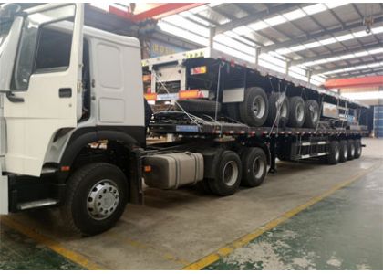 4axle 70t fence cargo semi trailers are ready for shipping now