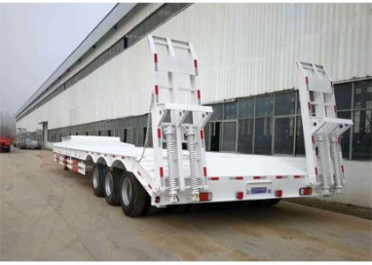 TITAN 3line 6axle lowbed semi trailers are finished