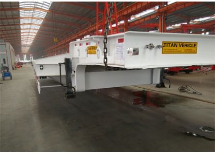 TITAN 100t 3line 6axle Lowbed trailer for Shipping now