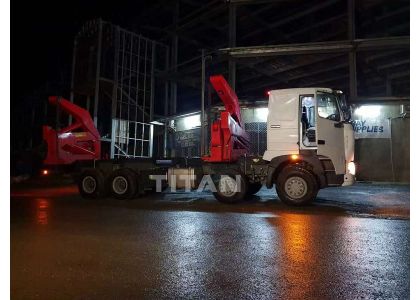 37 ton Container side loader side lifter truck-a New feedback from our customers