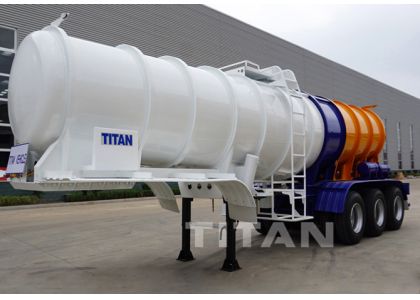 3 axles sulfuric acid tanker semi trailer chemical liquid tank truck trailer