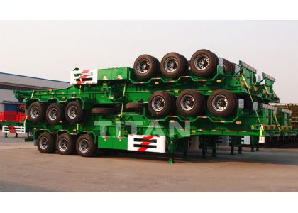 container chassis trailer / container skeleton trailer / chassis semi trailer