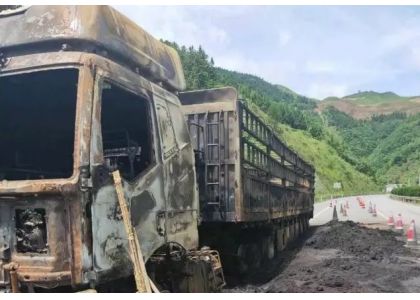 The truck is self-igniting? How should we avoid it?
