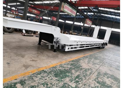 Your custom low bed trailer has been finished, please check here!