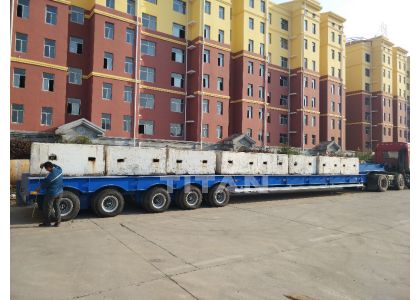 The best manufacturer of low bed trailer in China