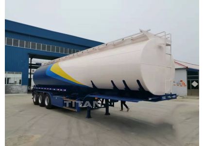 New tanker trailer ready for delivery