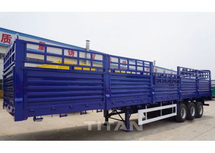 What is stake cargo semi trailer?-TITAN Vehicle