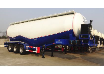 TITAN New bulk cement tanker trailer ready for shipment