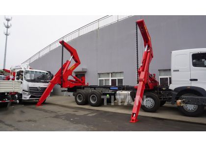 What are the operating demands of the sidelifter truck?