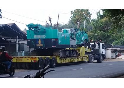 What is a low bed/ lowboy trailer?-TITAN 3 line 6 axles lowboy trailer customer feedback