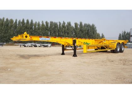 What are the requirements for a high-quality skeleton container semi-trailer?