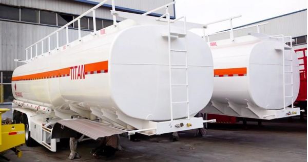 45000Lts Tri Axle Fuel Tanker Trailer will be sent to Nigeria Lagos