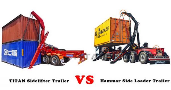The Best Sidelifter Trailer of 2023 – TITAN Sidelifter Trailer VS Hammar Side Loader Trailer
