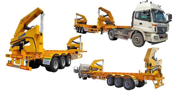 Side Loader Container Trailer Loading and Unloading Container - What is a Side Load Trailer?