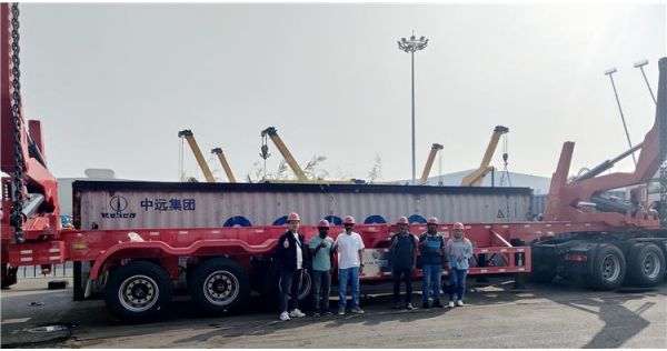 40ft Sidelifter Trailer will export to Maldives
